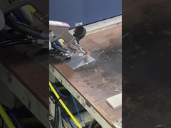 Macchina di saldatura laser a oscillazione singola portatile per la saldatura di alluminio da 4 mm