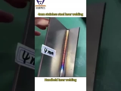 Macchina di saldatura laser a oscillazione singola portatile leggera per saldatura in acciaio inossidabile da 4 mm