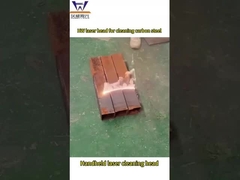 Macchina di pulizia laser portatile con fascio di pulizia laser da 0-300 mm per acciaio al carbonio