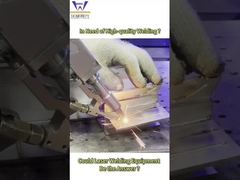 Macchina di saldatura laser a oscillazione singola portatile leggera per saldatura in alluminio da 4 mm