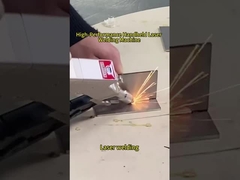 Macchina di saldatura laser a fibra portatile da 2000W per acciaio inossidabile