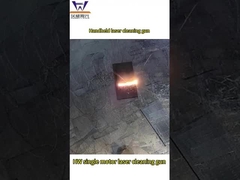 Pistola laser per la rimozione delle macchie di vernice portatile da 2000w certificata CE