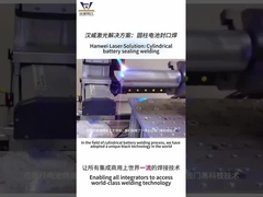 HanWei YAG Energy Negative-Feedback Laser Welding Machine per batterie cilindriche