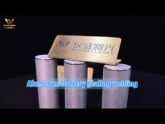 Testa di saldatura laser ibrida a fibre di diodo ad alta precisione per sigillamento delle batterie in alluminio