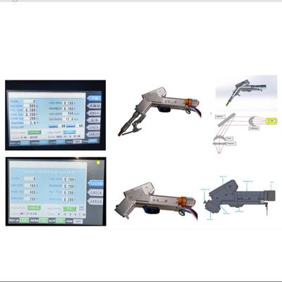Un buon prezzo. Saldatore laser a tre funzioni portatile 3 in 1 con capacità di taglio e pulizia superficiale in linea