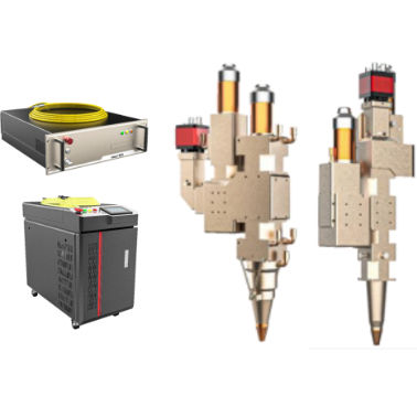 Un buon prezzo. HanWei High-Speed Diode-Fiber Hybrid Laser Welding Head for Copper Sealing Welding in linea