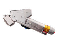 Pistola portatile con sorgente laser a fibra