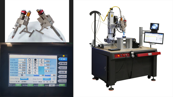 Un buon prezzo. 1000W testa di saldatura laser a fibra per saldatore laser per saldatura in alluminio in linea