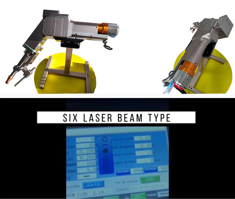 Un buon prezzo. Testa di saldatura portatile personalizzata, doppio motore Testa laser a fibra 1000w in linea