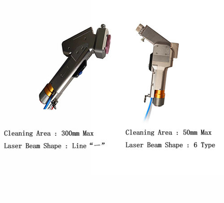 Un buon prezzo. Testa di pulizia laser portatile, pistola laser per rimuovere le macchie di vernice in linea