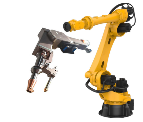 Un buon prezzo. Pistola di saldatura a laser a doppio motore per saldatura a robot 2000w in linea