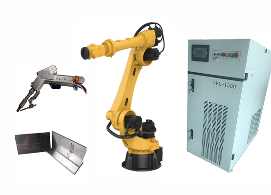 Un buon prezzo. Saldatrice laser portatile integrata, 1500 Watt con robot in linea