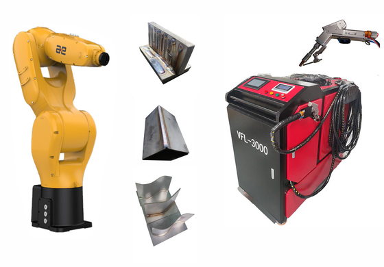 Un buon prezzo. Macchina di saldatura a laser metallico da 3000W con controllo PLC a schermo sensoriale in linea