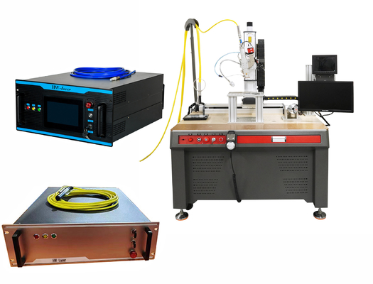 Macchina di saldatura laser in rame e ottone con laser ibrido a fibra laser
