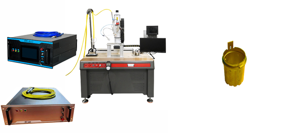 Un buon prezzo. Macchina di saldatura a laser metallica a raffreddamento idrico per saldatura in ottone certificata CE in linea