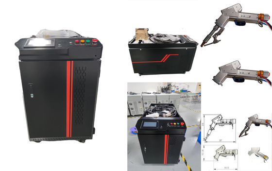 Un buon prezzo. 2000w macchina di saldatura a laser veloce portatile Fibra laser fonte in linea