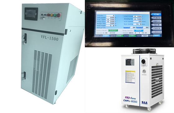 Un buon prezzo. Macchina di saldatura laser portatile da 3000w raffreddamento idrico per industria in linea
