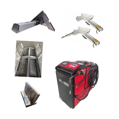 Sistema di pulizia superficiale laser professionale con solo consumi elettrici e certificati CE ISO
