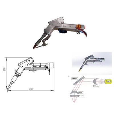 Macchina di saldatura laser a motore singolo portatile da 3000 W per saldatura in acciaio inossidabile