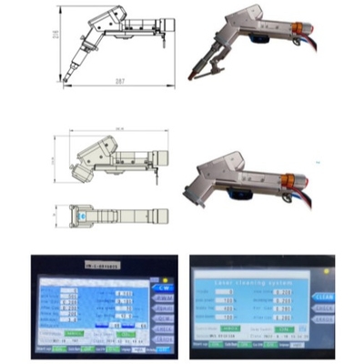 La macchina laser portatile da 3 in 1 da 2000W consente un funzionamento integrato multi-processo