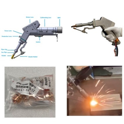 Un buon prezzo. Saldatrice laser portatile intelligente per acciaio al carbonio / acciaio inossidabile e alluminio in linea