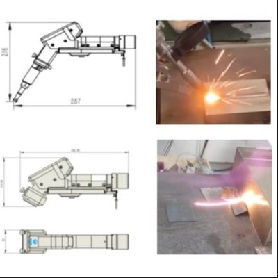 Il taglia-pulizia per saldatori laser portatile 3 in 1 integra molteplici funzioni per un lavoro più efficiente