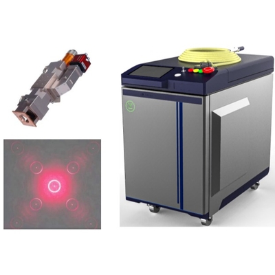 Macchina di saldatura ad anello e punto laser per rame con perline di saldatura lisce e piatte
